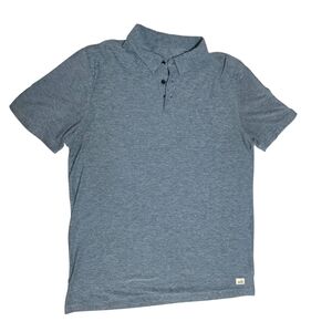 Vuori Men’s Blue Polo Active Shirt Size S
